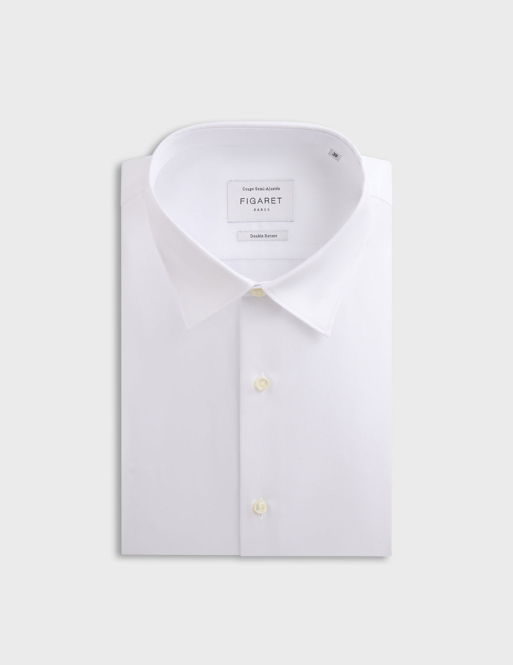 Chemise Semi-ajustée blanche