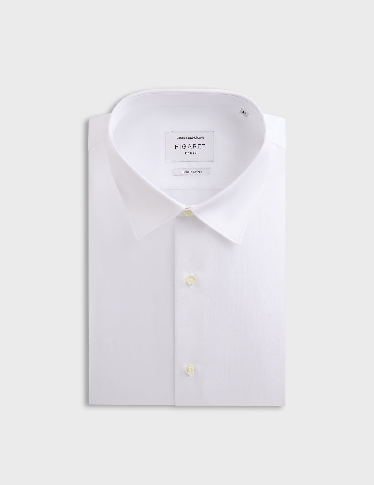 Chemise Semi-ajustée blanche