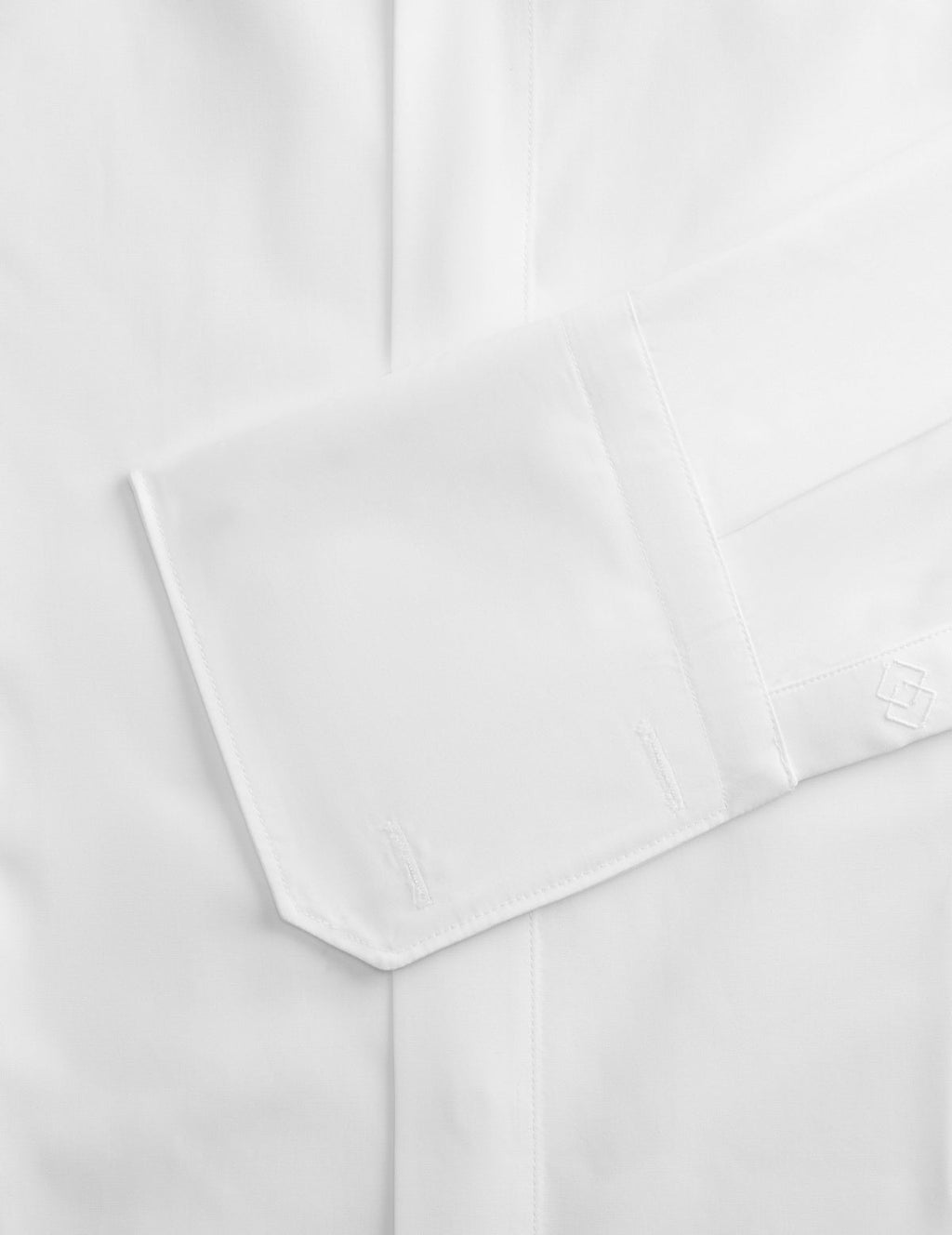 Chemise Ajustée gorge cachée blanche