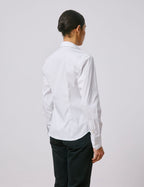 Chemise Anais stretch blanche