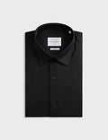 Chemise Semi-ajustée stretch noire