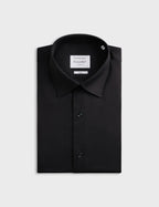 Chemise Semi-ajustée stretch noire