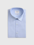 Chemise Semi-ajustée rayée bleue