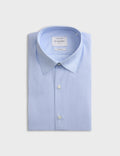 Chemise Ajustée rayée bleue