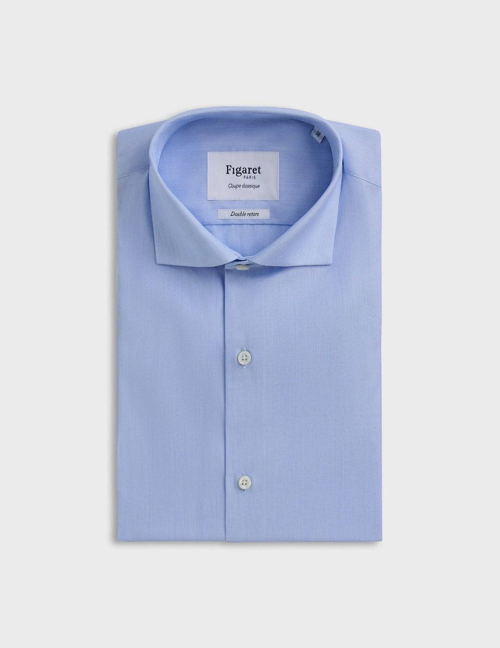 Chemise Classique rayée bleue