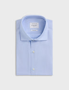 Chemise Semi-ajustée rayée bleue
