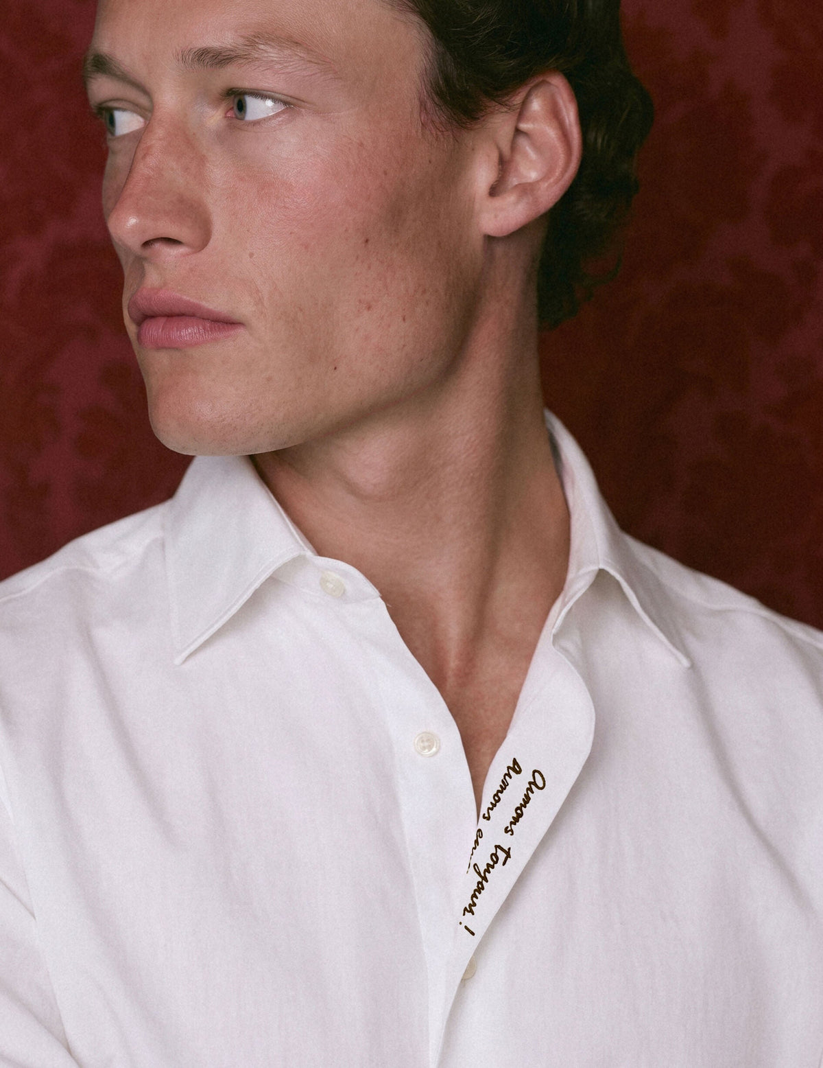 Chemise mixte Hugo blanche