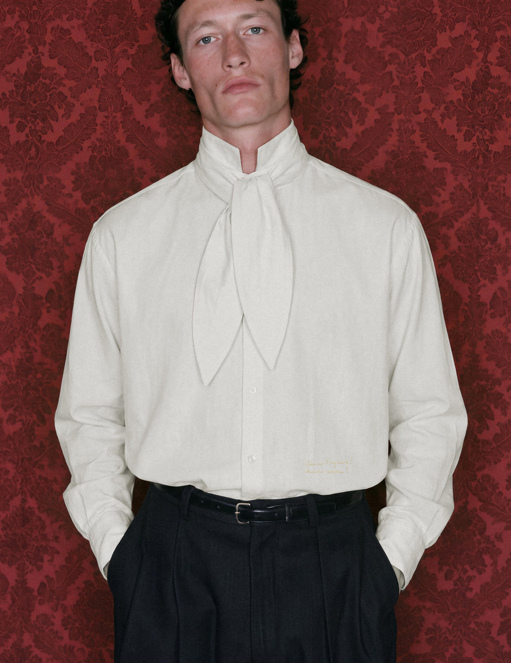 Chemise mixte Victor écrue