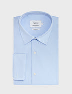 Chemise Semi-ajustée rayée bleue