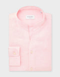 Chemise Carl en lin rose clair