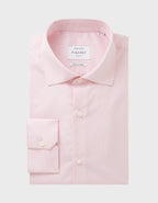 Chemise Ajustée Voyage rayée rose